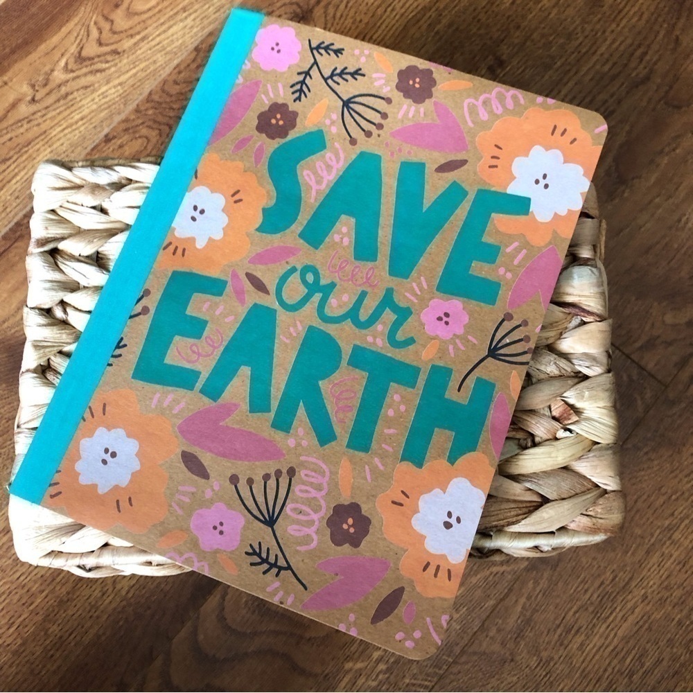 Save our Earth composition notebook